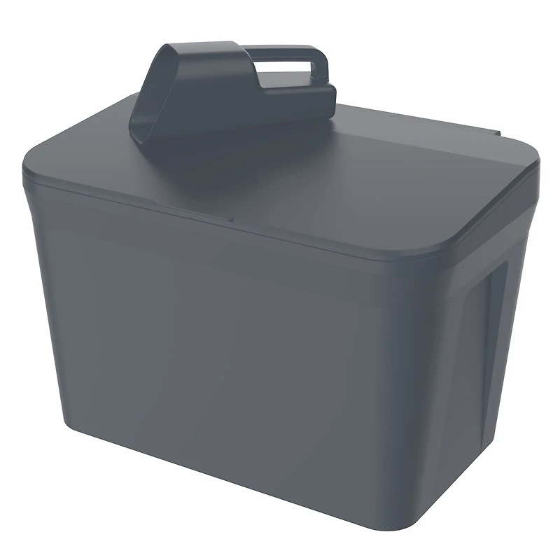 Tierra Verde Multi-Purpose Storage Box with Scoop – Charcoal Deck & Salt Storage