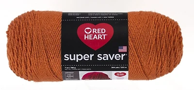Red Heart® Super Saver® Yarn, Solid, Acrylic #4 Medium, 7oz/198g, 364 Yards, Durable yarn, wide color range