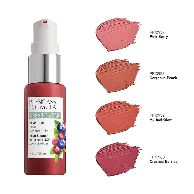 Organic Wear Blush Elixir - Pink Berry