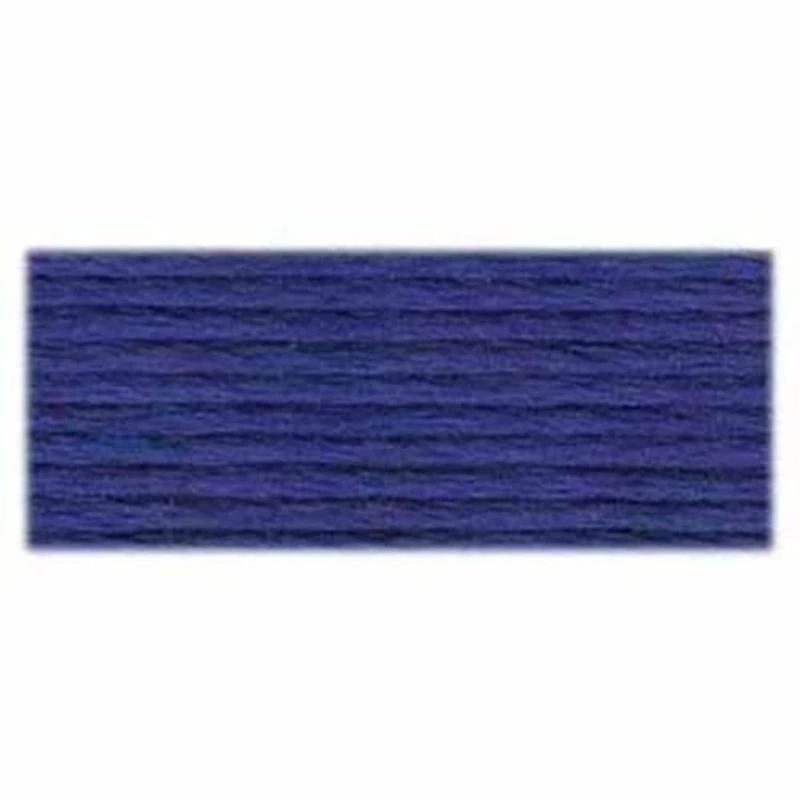 Fil à broder en coton DMC à 6 brins 8m – Bleu 6 Brins