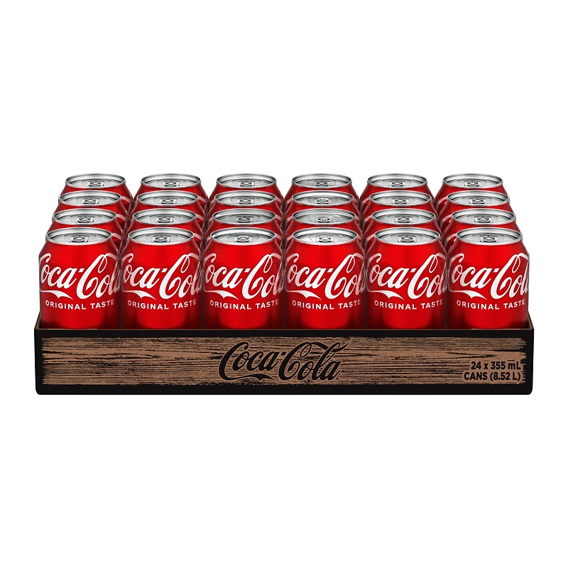Coca-Cola Cannettes, 355 mL, 24 Pack 24 x 355 mL