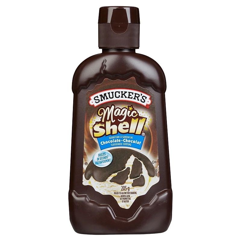 Smucker's Magic Shell, garniture au chocolat, 205g 205g