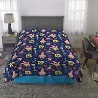 Spongebob "Bubbles Bubbles" Twin /Full Comforter