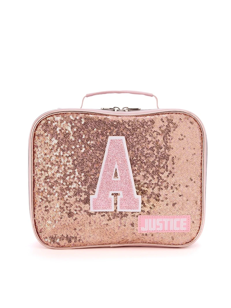 Purr-fectly Pink Glitter "A" Kitty Backpack Set, Purr-fectly Pink Glitter "A" Kitty Backpack Set