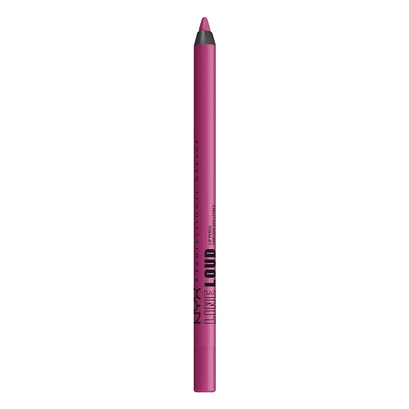 NYX PROFESSIONAL MAKEUP, Line Loud, Crayon pour lèvres hydrofuge, Infusé de Vitamine E