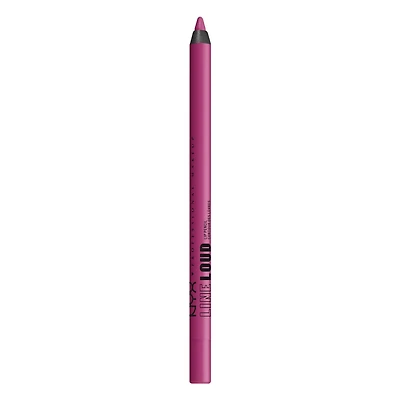 NYX PROFESSIONAL MAKEUP, Line Loud, Crayon pour lèvres hydrofuge, Infusé de Vitamine E