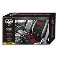 AutoDrive 12V Heated Seat Massage Cushion, Massaging seat cushion with heat