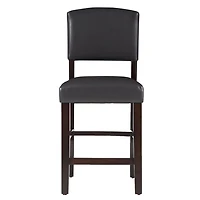 Tabouret de comptoir espresso Benson
