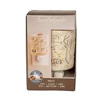 Réchauffeur de cire Accent de ScentSationals - Birch Réchauffeur - ampoule de 15w