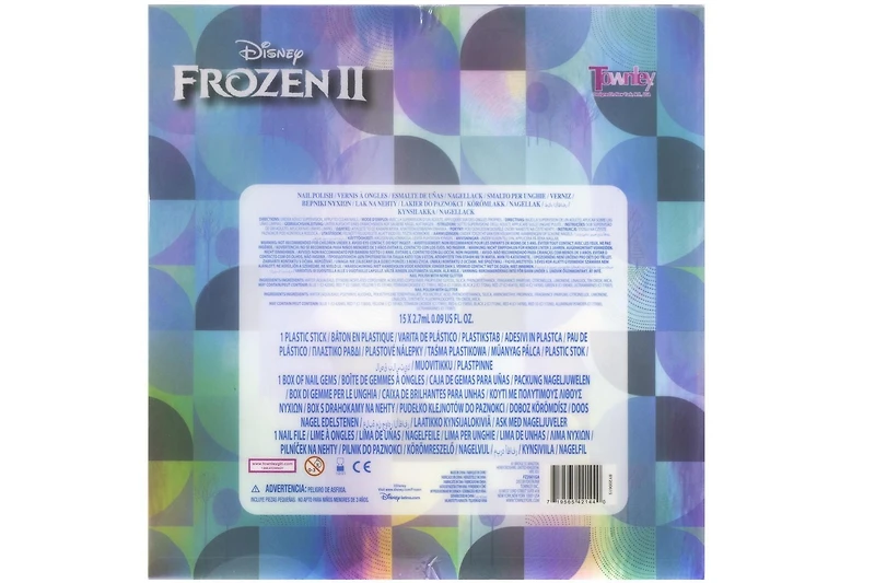 Disney Frozen 15pk Nail Polish with Accessories for Girls 3+