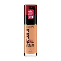 L'Oréal Paris Infallible Fresh Wear Liquid Foundation, Full Coverage