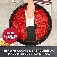 Granitestone Cookware Poêle à frire antiadhésive, poêle antiadhésive de 30,5 cm pour la cuisson et la friture, poêle à œufs renforcée de minéraux avec poignées qui restent froides, passe au lave-vaiss