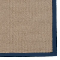 Tapis d'appoint Athena liège et bleu 4 pi x 6 pi