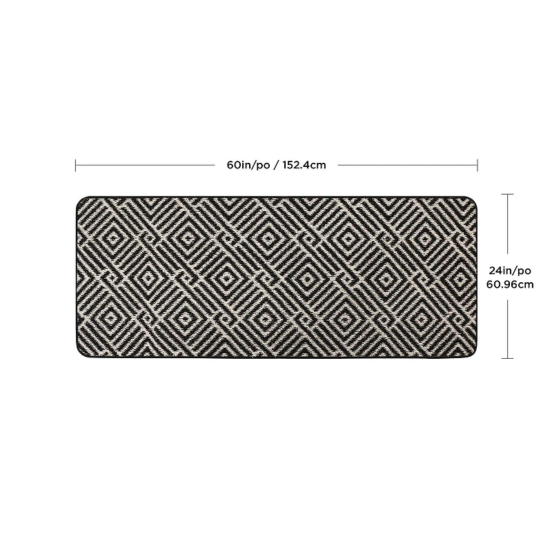 2'x5' Hilltop Tufted Mat, Tufted floor mat