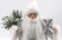 12IN SANTA-SILVER - FRENCH