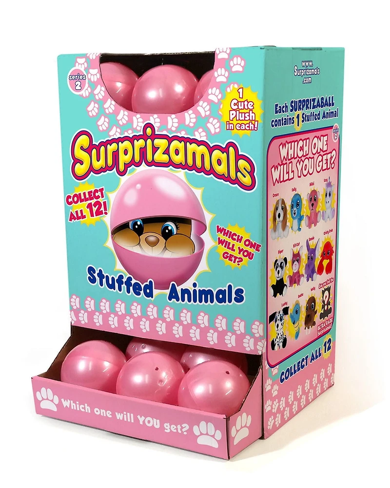 Animaux en peluche variés Surprizamals