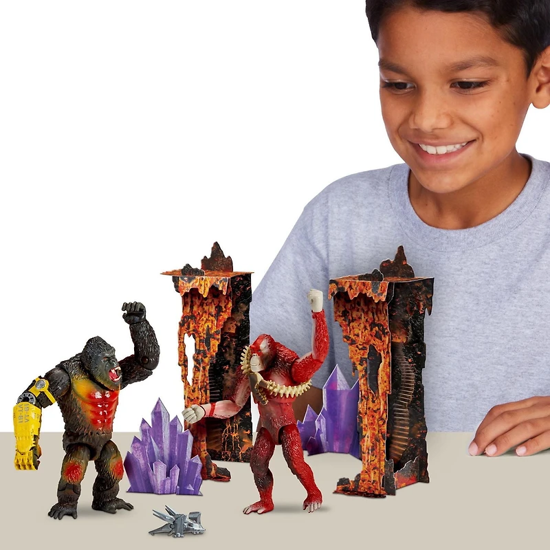 Godzilla X Kong The New Empire Kong Vs Skar King Exclusive Figures