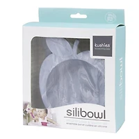 KU Silibowl bol et cuillère en silicone Gris