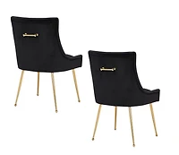 Plata Import Chaise Heye II en Noir - Set 2