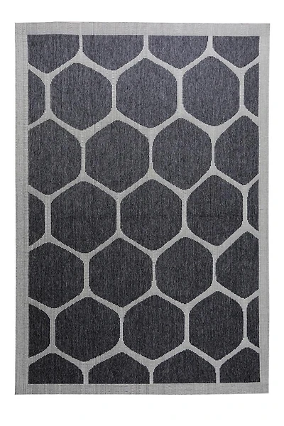 Tapis décoratif gris moderne Home Decor Inc – 152,4 x 213,4 cm, idéal pour les salons, les chambres et les entrées