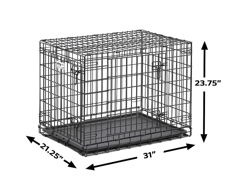 MidWest Ultima Pro cage pliante en métal pour chien double porte