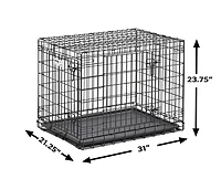 MidWest Ultima Pro cage pliante en métal pour chien double porte