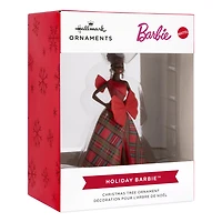 Décoration Hallmark de Noël, Barbie noire des fêtes 2025, Mattel