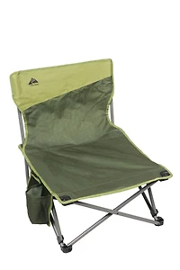 Ozark Trail Low Profile Event Chair, Adult, Green, Low Event Chair