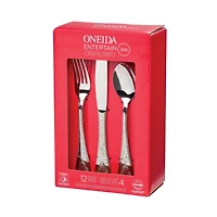 Ensemble de coutellerie de 12 pièces Arbre d'hiver ONEIDA