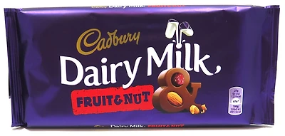 Cadbury Dairy Milk Fruit & Nut Chocolate bar