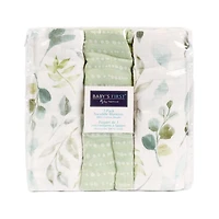 3-Pack Swaddles, Botanical