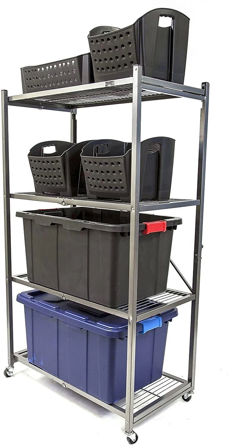 Unité de Rangement Pliable à 4 Tablettes TygerClaw