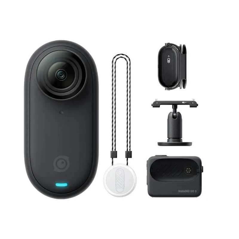 Insta360 GO 3 Action Standalone Camera - 64 GB - Black