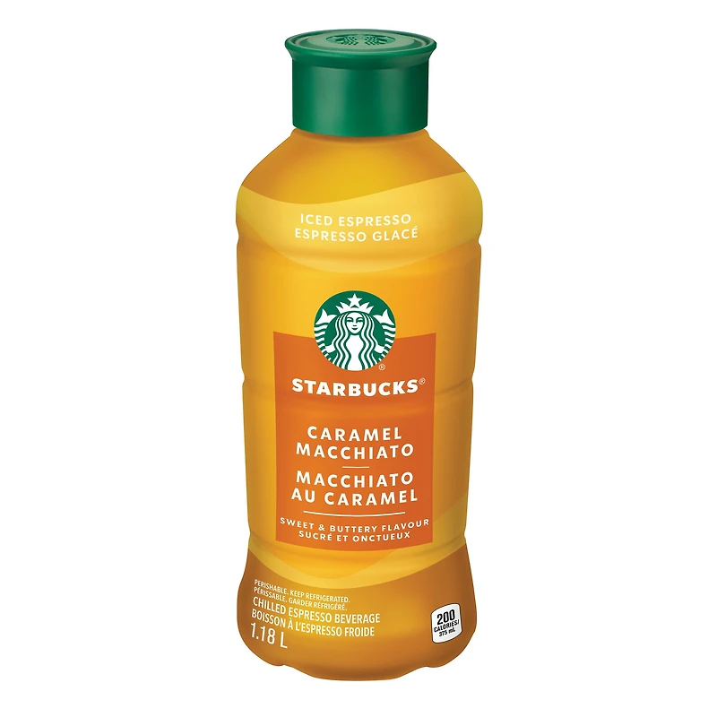 Starbucks Café Glacé Espresso Classique Macchiato Caramel 1.18 L, Bouteille 1.18L