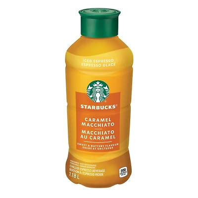 Starbucks Café Glacé Espresso Classique Macchiato Caramel 1.18 L, Bouteille 1.18L