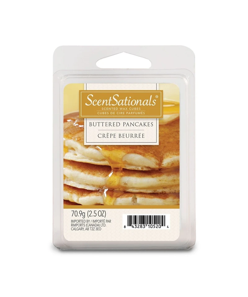Cubes de cire parfumée ScentSationals - Crêpes au beurre 2,5 fois (70,9 g)