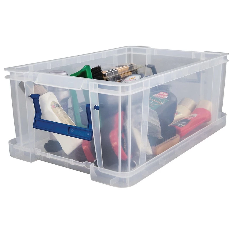 Bankers Box® Plastic Storage Box Bonus Pack 6 (1 x 18.5L 2 x 5.5L 1 x 10L & organizer tray)