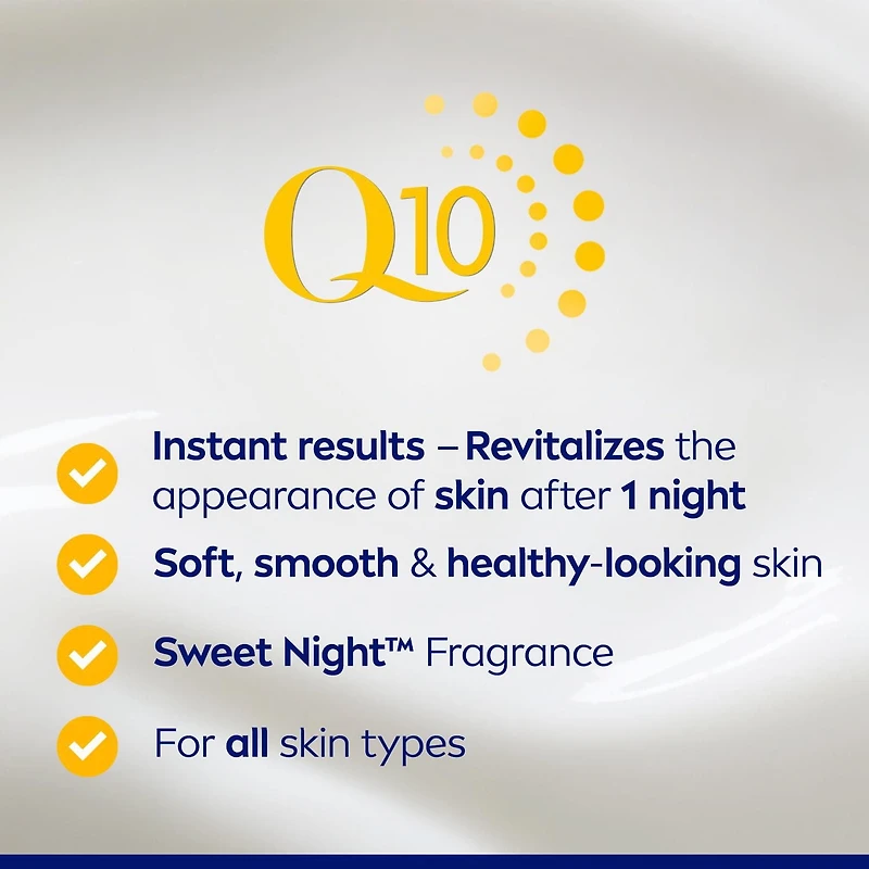 NIVEA Q10 Anti-Wrinkle Night Repair Ultra Serum Night Recovery | Anti-wrinkle night serum with pro-vitamin B5, 30 mL