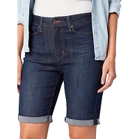 Levi Strauss Signature™ Women's Mid Rise Bermuda Shorts