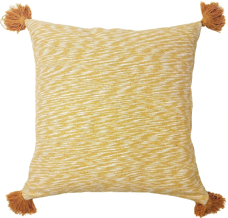hometrends Boutique Yellow Decorative Pillow