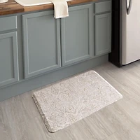 Mohawk Home - Tapis de cuisine havane de 50,8 cm × 106,6 cm (1 pi 6 po × 3 pi 6 po) Damask Nouveau