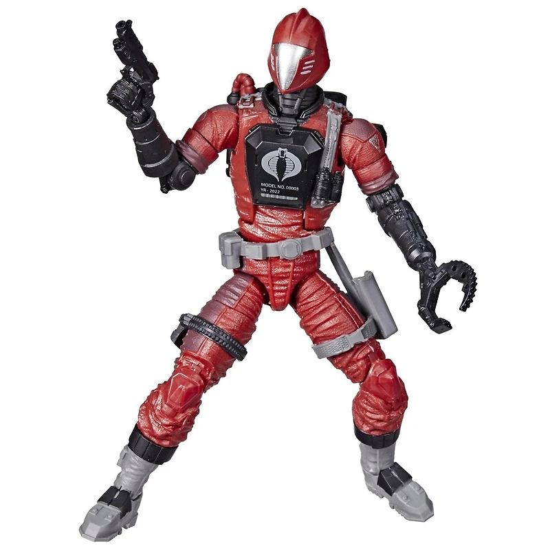 G.I. Joe Classified Series CRIMSON B.A.T. Action Figure 60 Collectible Premium Toy, Multiple Accessories 6-Inch-Scale, Custom Package Art