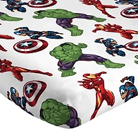 Marvel Avengers 'Hero Time' 3-Piece Twin Sheet Set, 100% Polyester