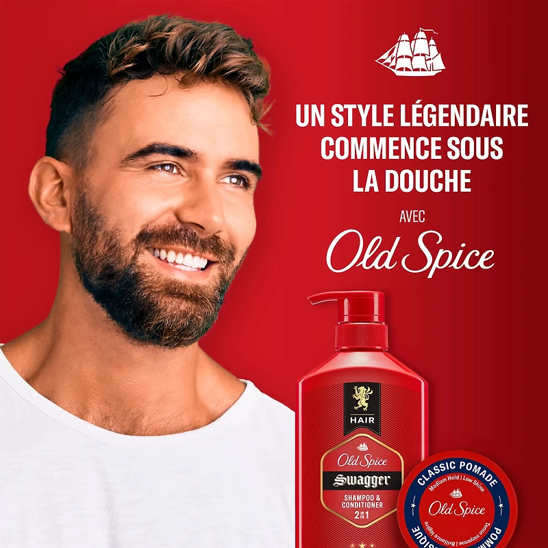 Old Spice Hair Styling Pomade for Men, 63 g