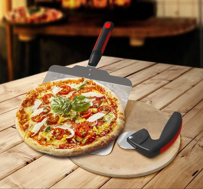 Expert Grill Soft Grip Pizza Kit, Expert Grill 3 Piece Soft Grip Pizza Kit