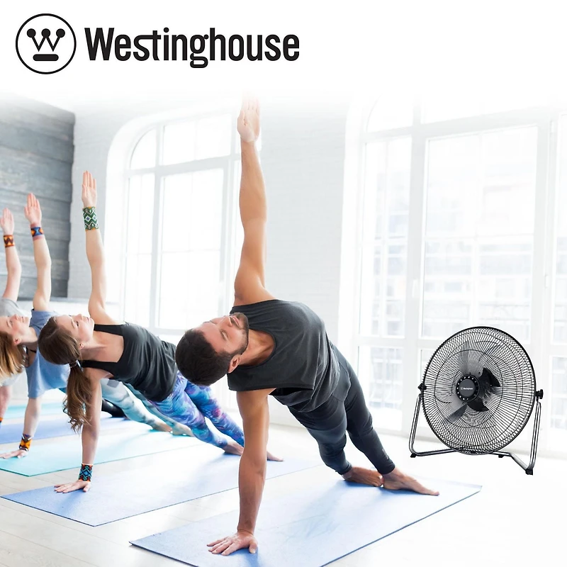 Westinghouse 18" Ventilateur A Haute Velocite Avec Mini Ventilateur De Bureau USB 4" En Bonus