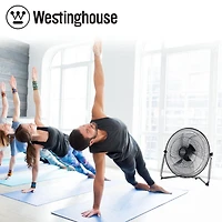 Westinghouse 18" Ventilateur A Haute Velocite Avec Mini Ventilateur De Bureau USB 4" En Bonus