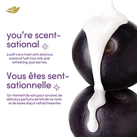 Gel Douche Dove au Lait de Riz et à l’Açaï Velours, 517ml
