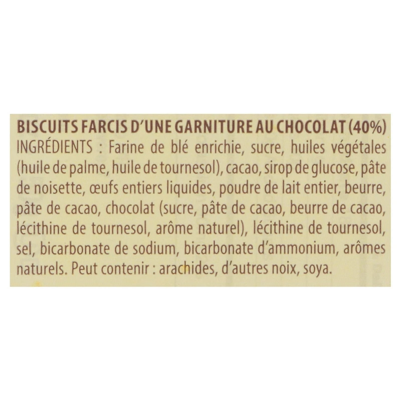 Grisbi Biscuits Double Chocolat