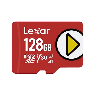 Carte mémoire numérique Lexar Play 128 Go MicroSDXC Mémoire numérique Micro SDXC
